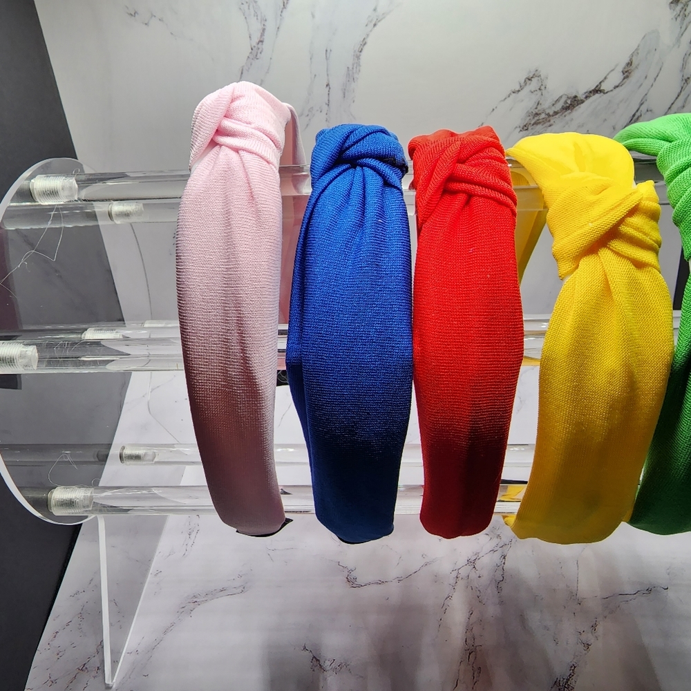 5 Turban Colorful Knotted Headbands!! A Just-Jen Fav!! NWT!! - Picture 5 of 8